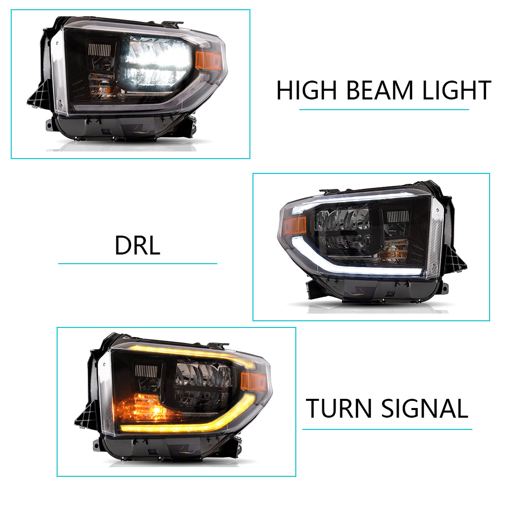 Reflektory Toyota Tundra (2014–2021) Full LED - obrazek 5