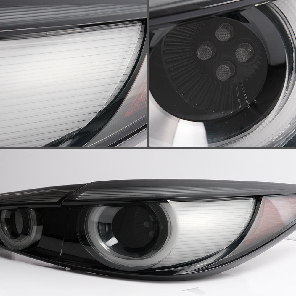 Lampy tylne Mazda 3 sedan 2014-2018 (sekwencyjne kierunkowskazy z dynamicznym oświetleniem powitalnym) - obrazek 4
